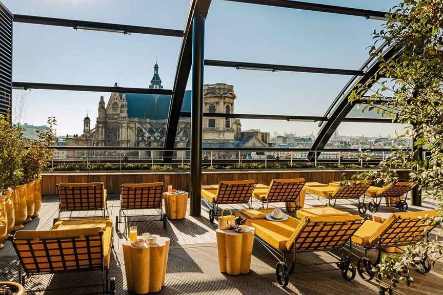 Views from the Rooftop That Only Employees Usually See